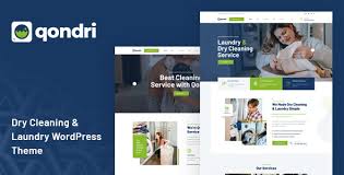 Qondri – Dry Cleaning & Laundry Services WP Theme