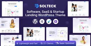 SolTeck – Software, Startup & SaaS Landing WordPre