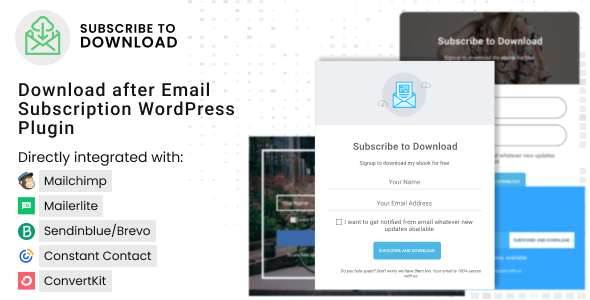 Subscribe to Download – Subscription Plugin