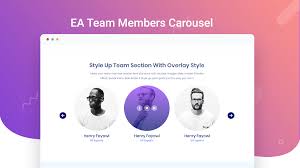 Team Member Carousel Addon For Elementor