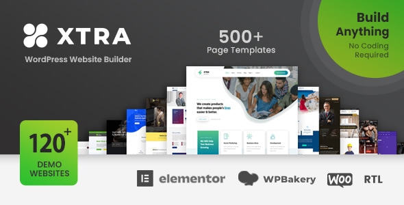 Xtra – Multipurpose WordPress Theme + RTL