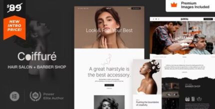 Coiffure – Hair Salon & Barber Theme