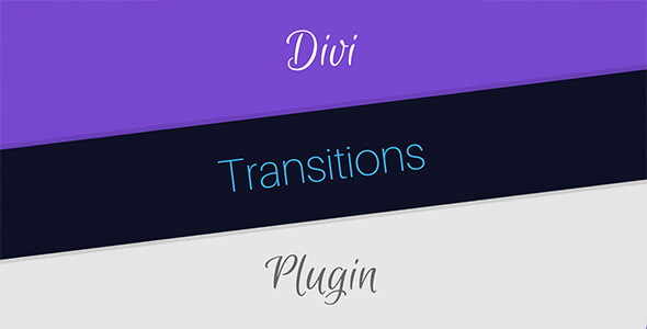 Divi Transitions