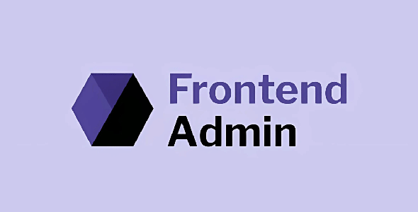 Frontend Admin Pro
