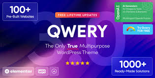 Qwery – Business WordPress Theme