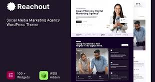 Reachout – Social Media Marketing Agency Theme