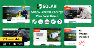 Solari – Ecology & Solar Energy WordPress Theme
