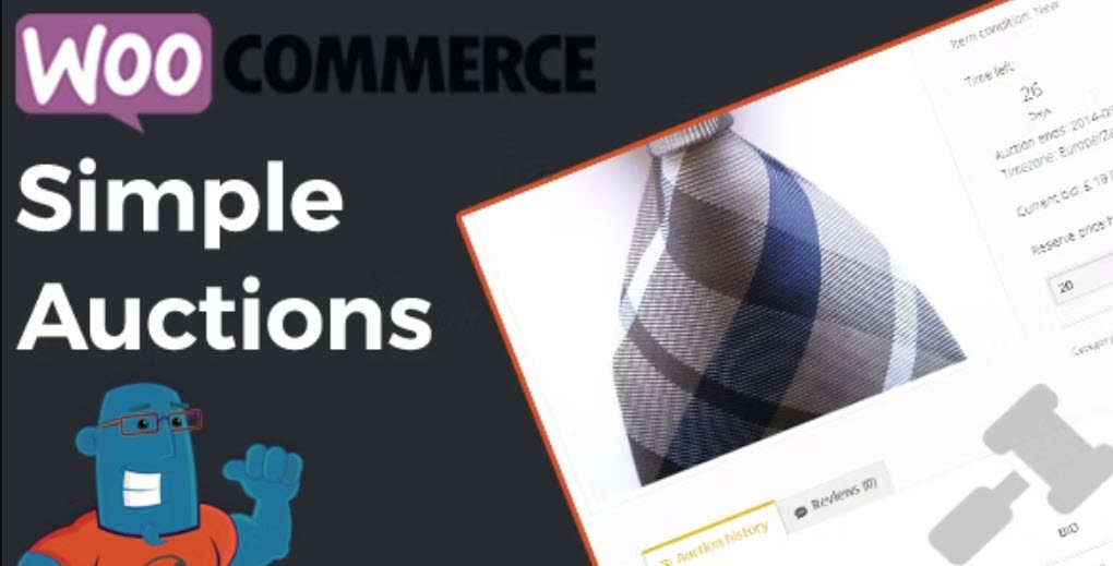 WooCommerce Auctions – Simple Auctions