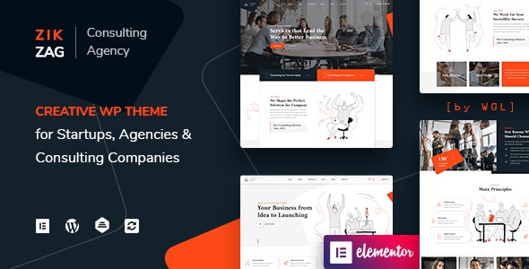 ZikZag – Consulting & Agency Theme