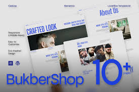 Bukber – Clean Modern Salon & Barbershop Elementor Template Kit