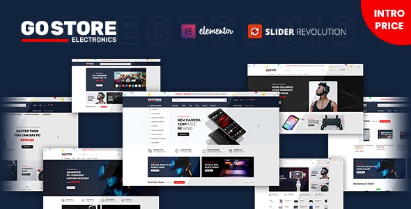 GoStore – Elementor WooCommerce Theme