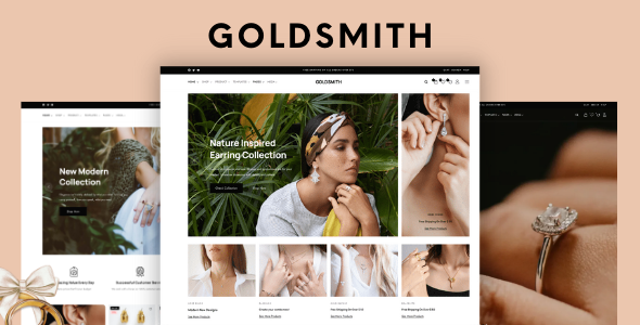 GoldSmith – Jewelry Store Woo Elementor Theme