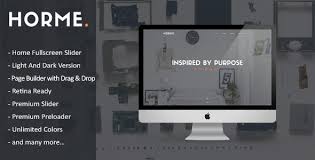 Horme – Clean One Page WordPress Theme