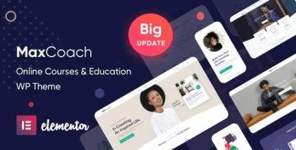 MaxCoach – Online Courses Theme