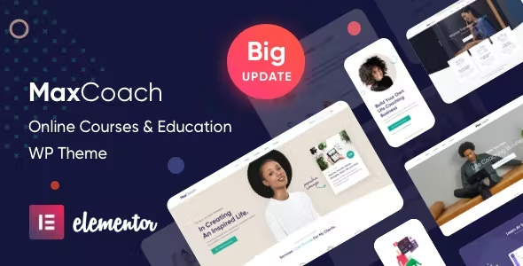 MaxCoach – Online Courses Theme
