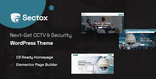 Sectox – CCTV & Security WordPress Theme