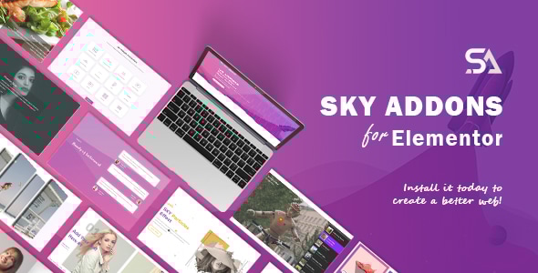 Sky Addons – for Elementor Page Builder
