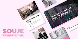 Souje – Personal WordPress Blog Theme