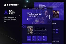 Bonfest – Event & Conference Elementor Template Kit
