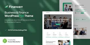 Financerr – Business & Finance FSE WordPress Theme