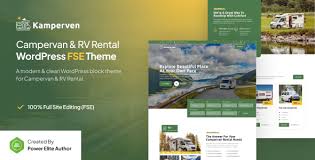Kamperven – Campervan & RV Rental WordPress Theme