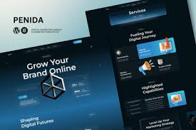 Penida – Digital Marketing Agency Elementor Template Kit