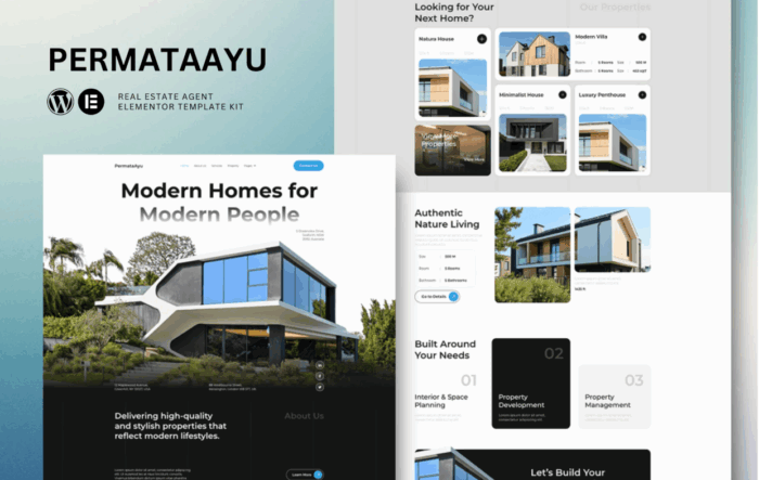 Permataayu – Real Estate Elementor Template Kit