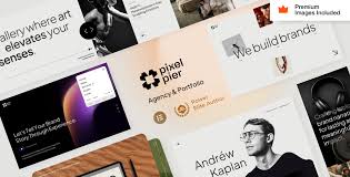 Pixelpiernyc – Creative Agency Portfolio Freelance