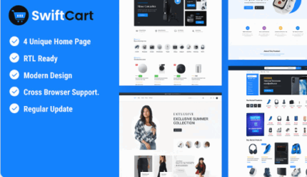 SwiftCart – Multipurpose WooCommerce WordPress The