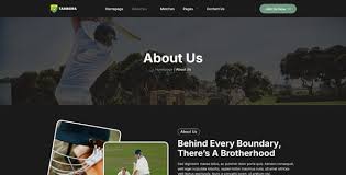 Tambora – Cricket Club & Community Elementor Template Kit