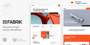 Fabrik – Manufacturing & Factory WordPress Theme