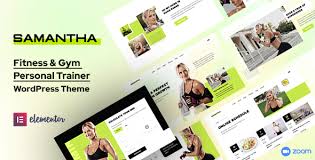Samantha – Fitness & Gym Elementor WordPress