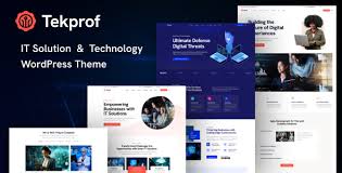 Tekprof – IT Solution & Technology WordPress Theme