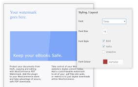 WooCommerce PDF Watermark
