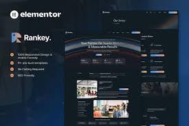 Rankey – Digital Marketing Agency Elementor Template Kit