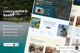 Solenne – Luxury Hotel & Resort Elementor Template Kit