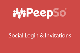 PeepSo Social Login and Invitations