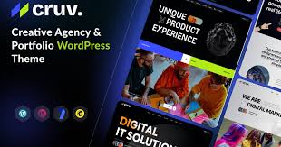 Cruv – Creative Agency & Portfolio WordPress Theme