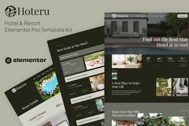 Hoteru – Hotel & Resort Elementor Pro Template Kit