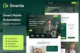 Smartia – Smart Home Automation Elementor Template Kit