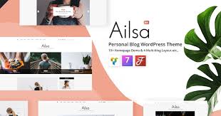 Ailsa – Personal Blog WordPress Theme