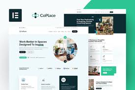 CoPlace – Co-Working Space Elementor Template Kit