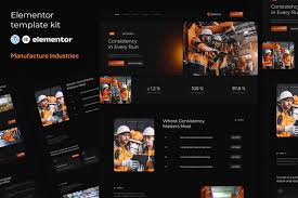 Conals – Manufacture Industries Elementor Template Kit