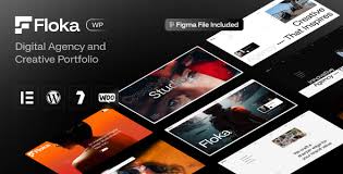 Floka – Digital Agency & Portfolio WordPress Theme