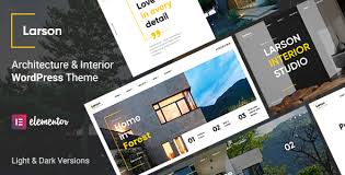 Larson – Architecture Elementor WordPress Theme