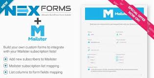 NEX-Forms – Mailster Add-on
