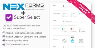 NEX-Forms – Super Selection Form Field Add-on