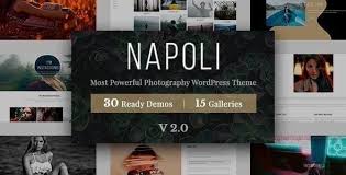 Napoli Photography WordPress Theme