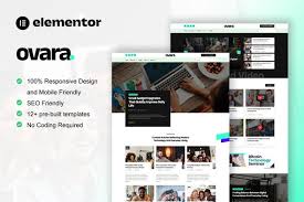 Ovara – Modern Blog Elementor Pro Template Kit