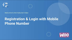 Registration & Login with Mobile Phone Number